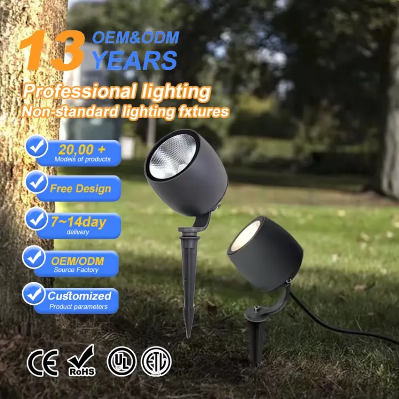 Outdoor Lighting Spotlight - Lampu Sorot LED Taman Luar Ruangan