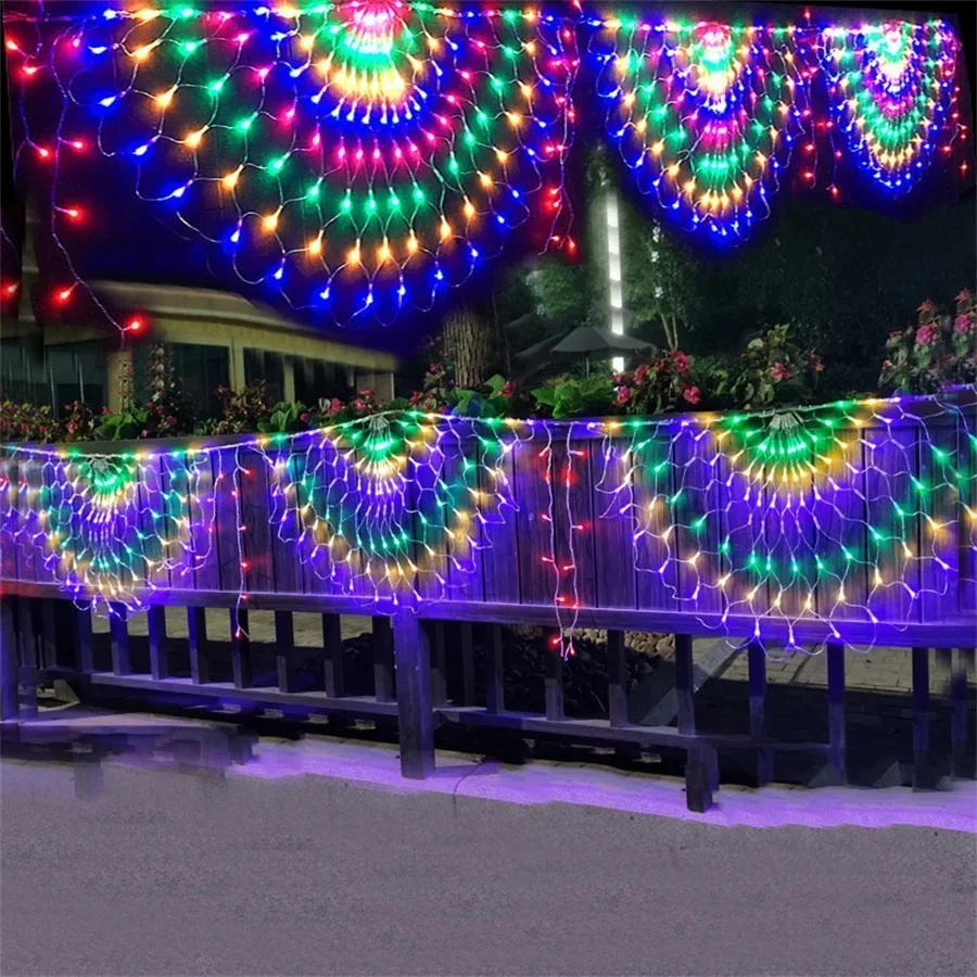 Outdoor Lighting Grid Screen - EU/US Plug 3M 3 Merak LED