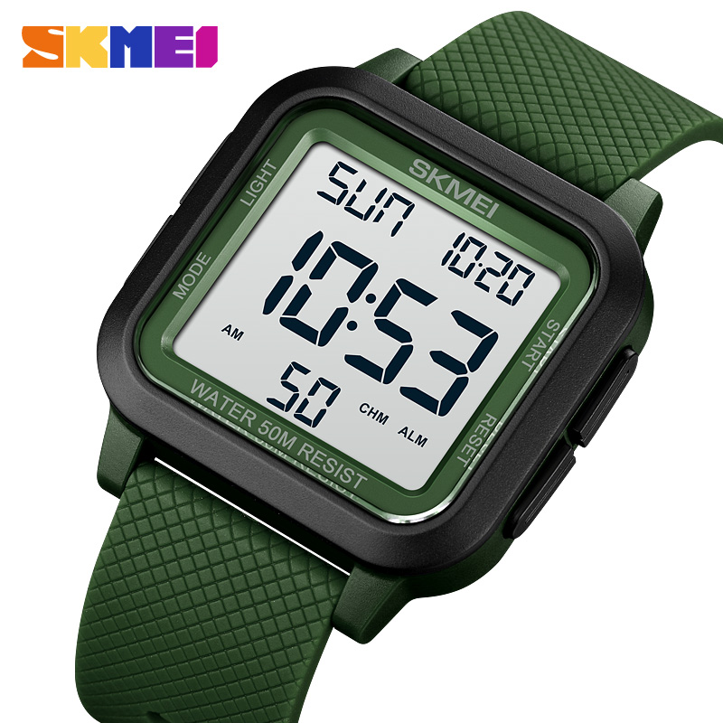 Outdoor Lighting Timer - SKMEI Jam Tangan Olahraga Luar Ruangan