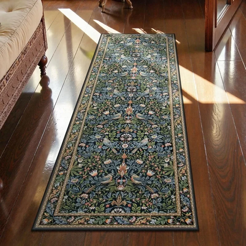Outdoor Lighting Victorian - Karpet Runner Motif Burung dan Bunga