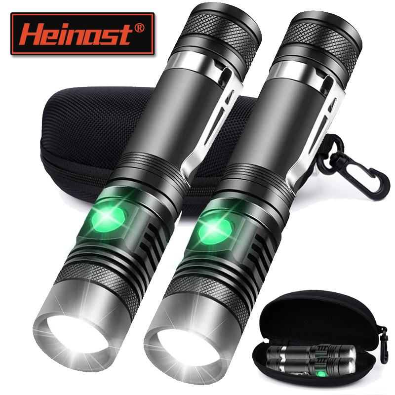 Outdoor Lighting On House - Senter Tangan T6 Isi Ulang Menggunakan