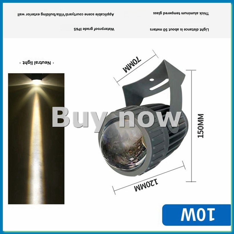 Outdoor Lighting Spotlight - Lampu Sorot Taman LED Luar Ruangan