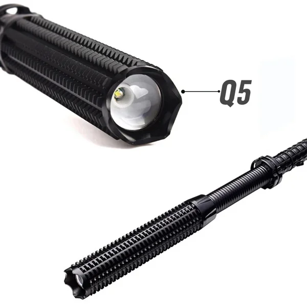 Outdoor Lighting Setup - Senter LED Isi Ulang USB, Senter