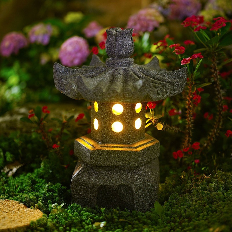 Outdoor Lighting Japan - Lampu taman luar ruangan tenaga surya