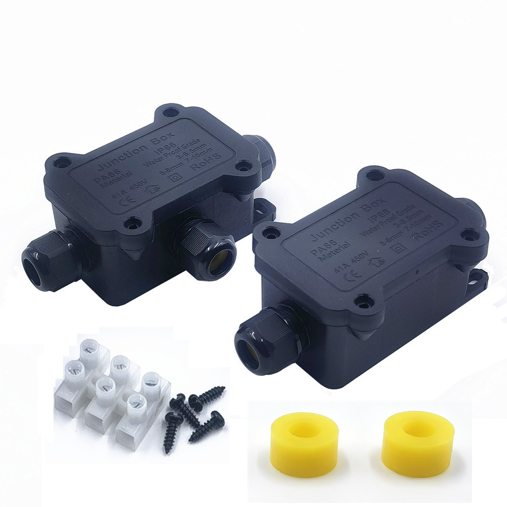 Outdoor Lighting Wire Connectors - Kotak Sambungan Tahan Air IP68 2/3
