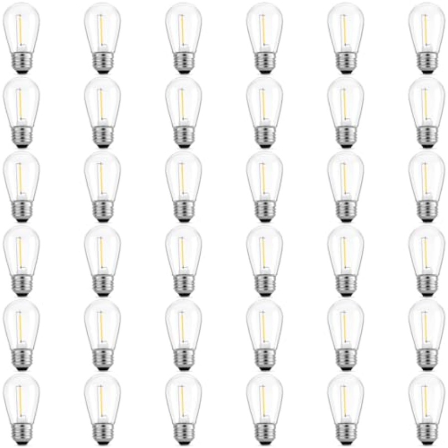 Outdoor Lighting For Patio - 36 Paket Lampu LED S14 untuk