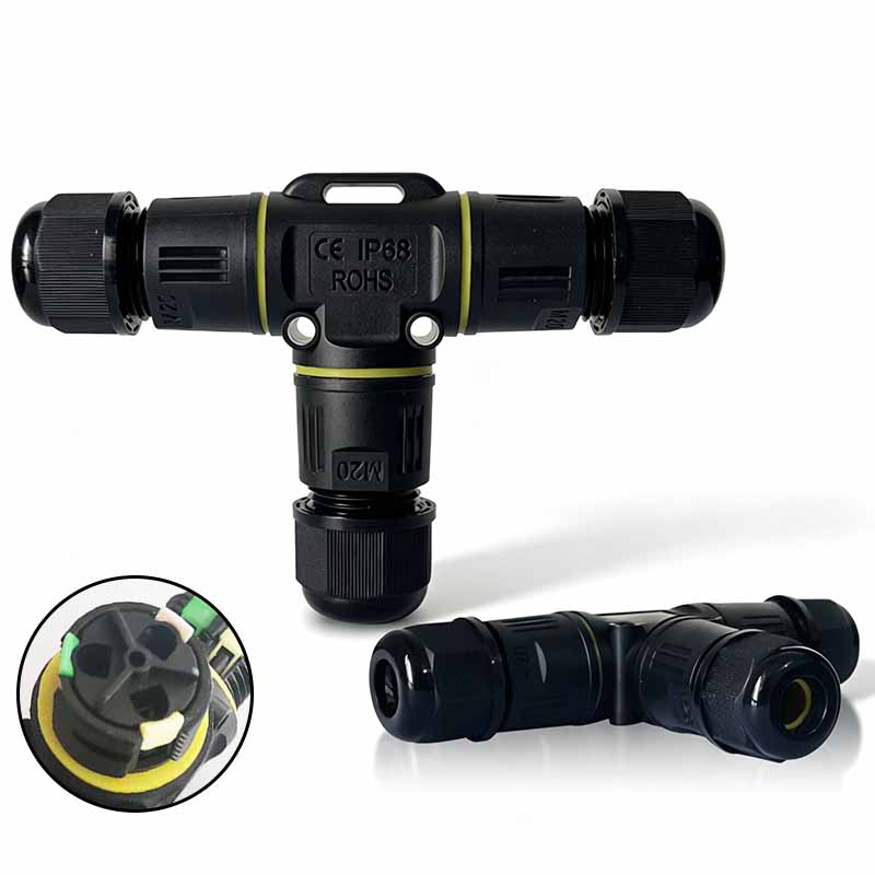 Outdoor Lighting Wire Connectors - Konektor Kabel Tipe T Tahan Air