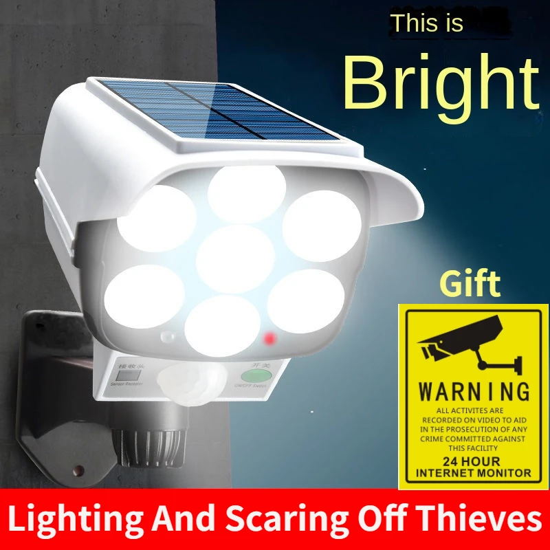 Outdoor Lighting On House - Lampu LED 77 nirkabel luar ruangan,