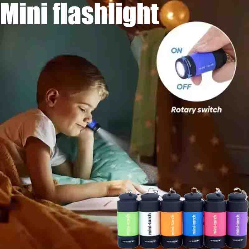 Outdoor Lighting Setup - Senter Mini Camping Isi Ulang USB,