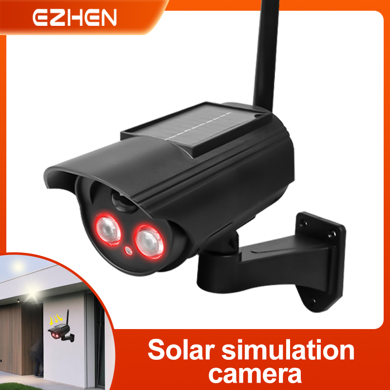 Outdoor Lighting On House - Kamera simulasi tenaga surya luar ruangan,