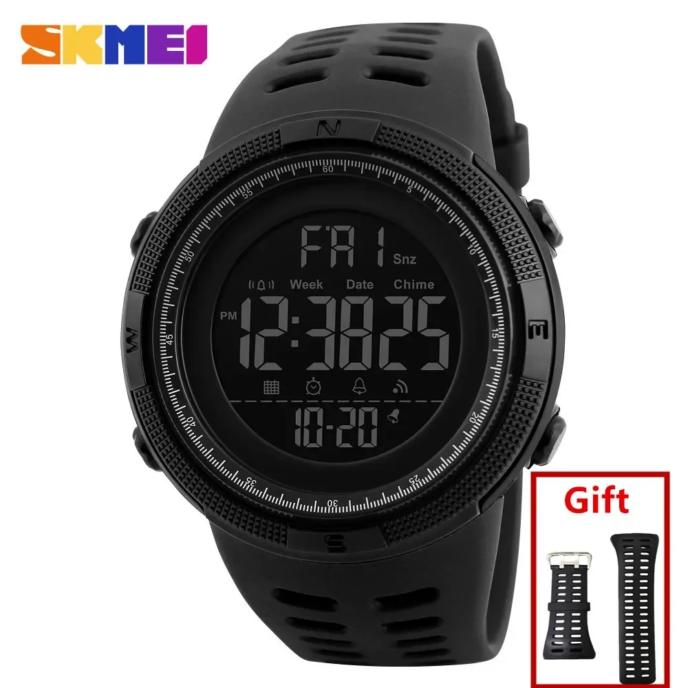 Outdoor Lighting Timer - SKMEI 1251 5Bar jam tangan Digital