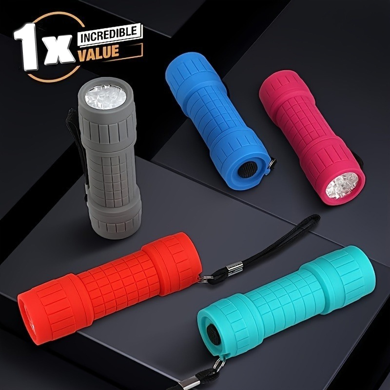 Outdoor Lighting Bollards - Senter Portabel Mini Sembilan Manik-manik Lampu
