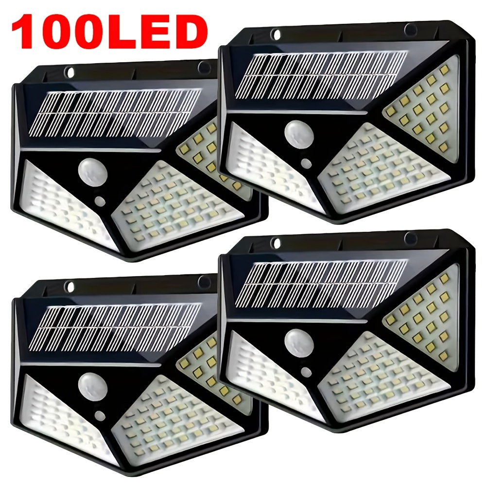 Outdoor Lighting For Patio - Lampu Taman Tenaga Surya 100LED, Lampu