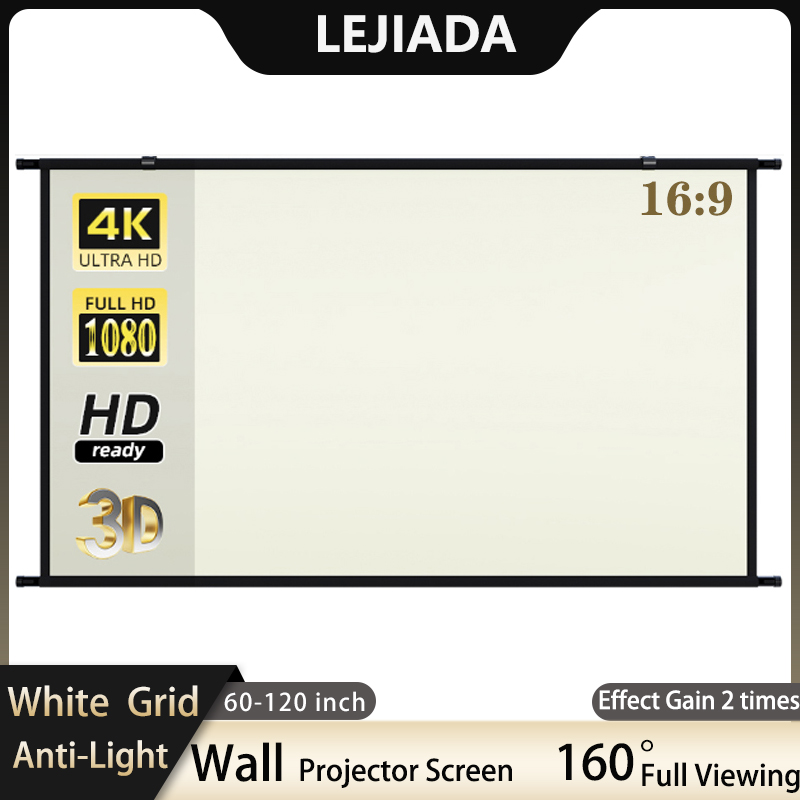 Outdoor Lighting Grid Screen - LEJIADA layar proyektor dipasang di dinding