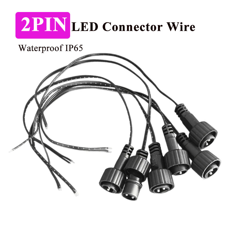 Outdoor Lighting Wire Connectors - Konektor LED 2Pin Outdoor dengan Kabel