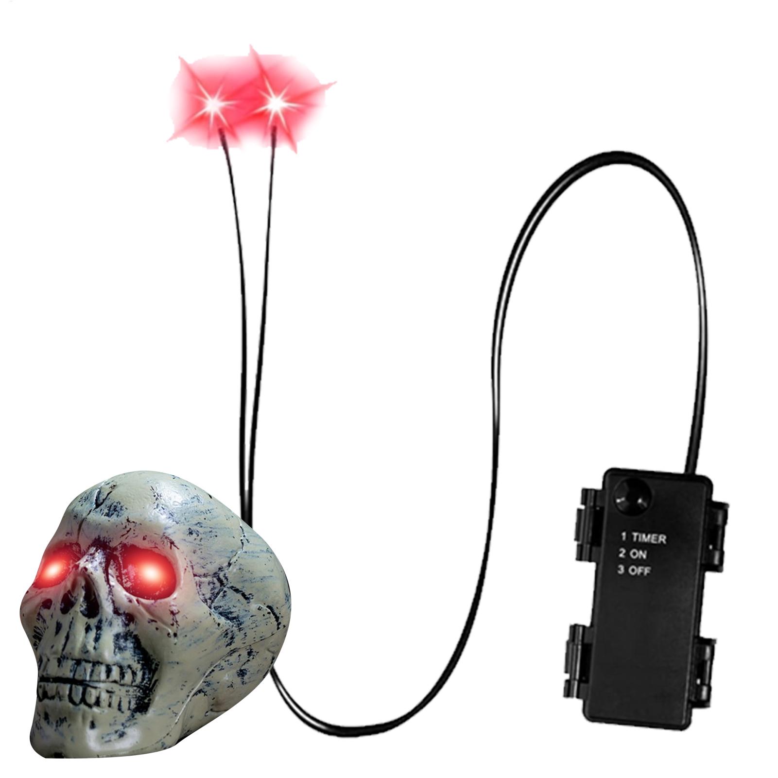 Outdoor Lighting Timer - Lampu Mata Halloween yang Menyala untuk