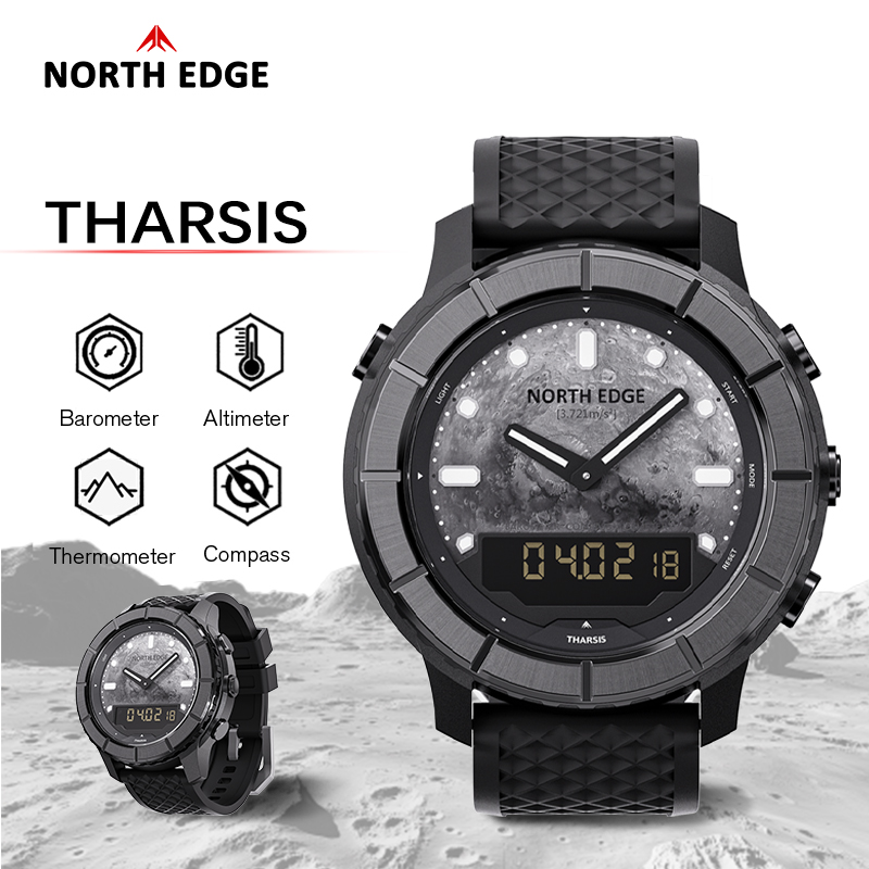 Outdoor Lighting Timer - NORTH EDGE THARSIS Jam Tangan Digital