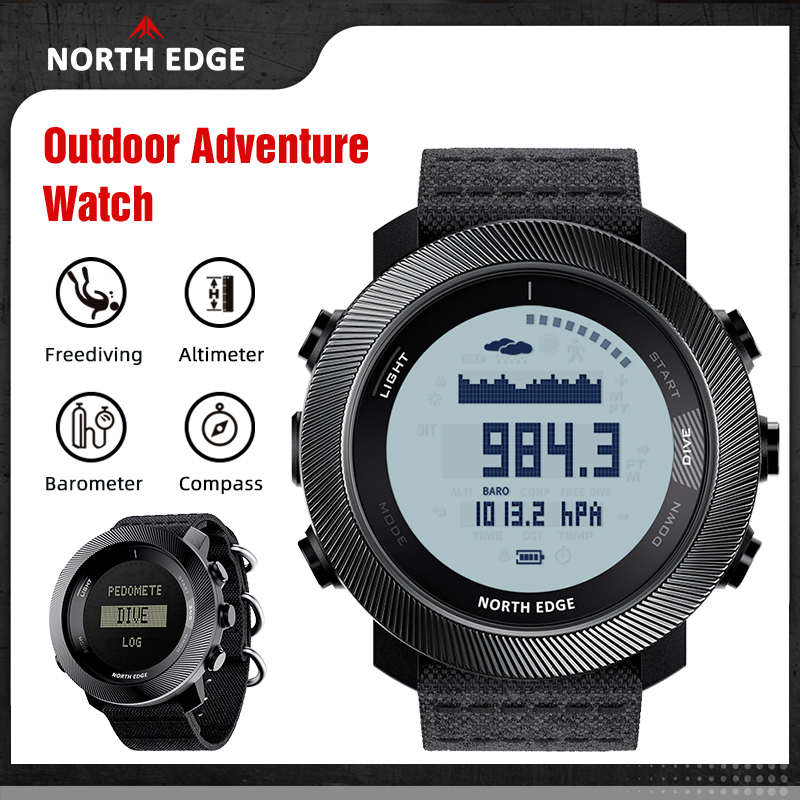 Outdoor Lighting For Steps - NORTH EDGE APACHE-D Jam Tangan Digital