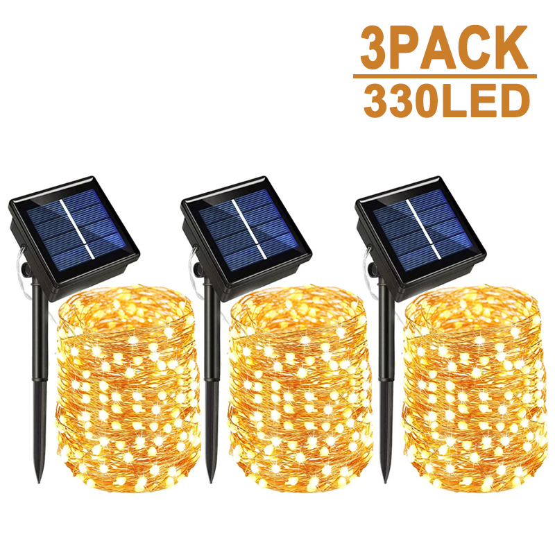 Outdoor Lighting No Wiring - LED Luar Ruangan Lampu Tali Peri