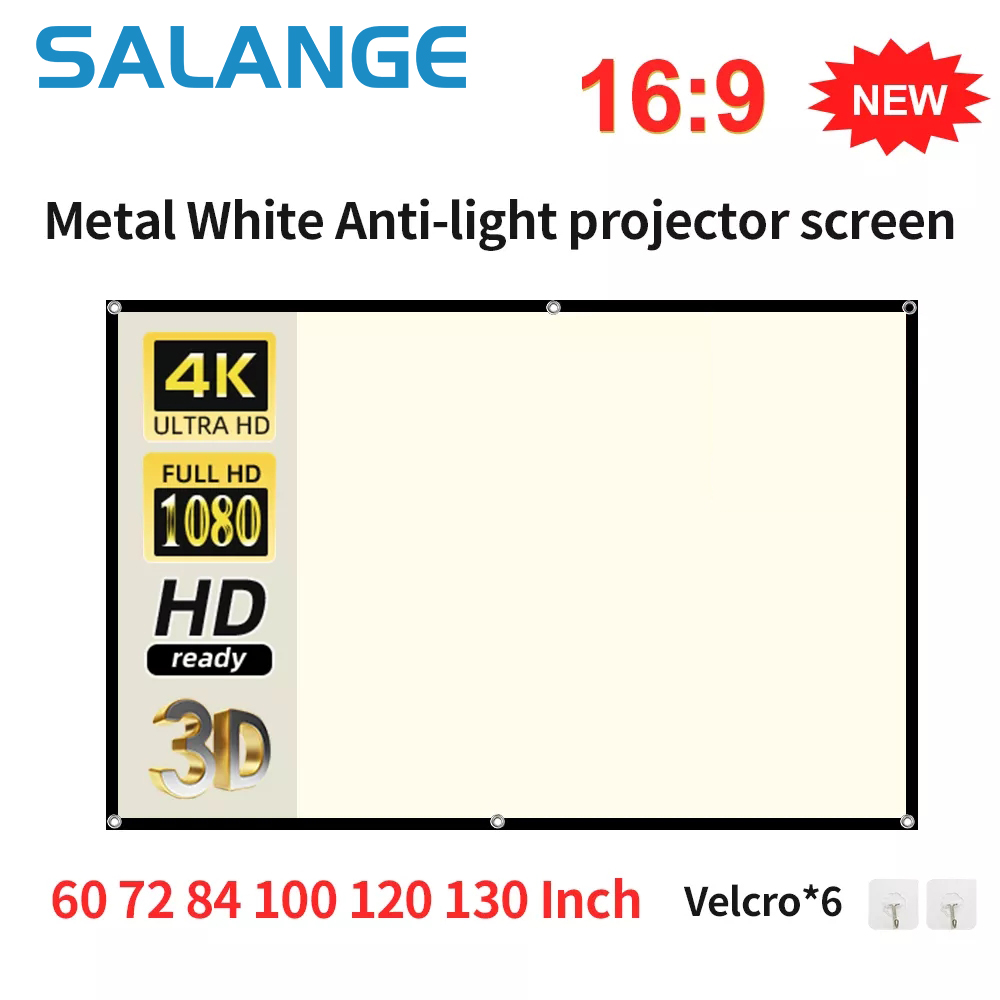 Outdoor Lighting Grid Screen - Salange tirai lampu 100 120 inci