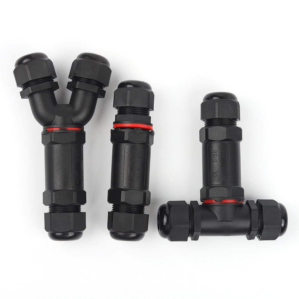 Outdoor Lighting Wire Connectors - Konektor Tahan Air IP68 M20/M25 Bentuk