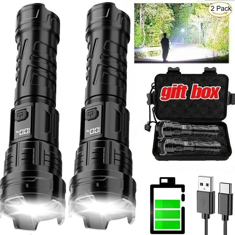 Outdoor Lighting Spotlight - Senter LED Super Terang Senter USB