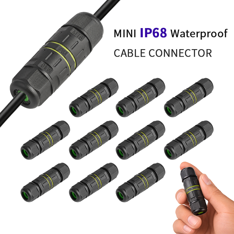 Outdoor Lighting Wire Connectors - Konektor Kabel Inline Mini Tahan Air