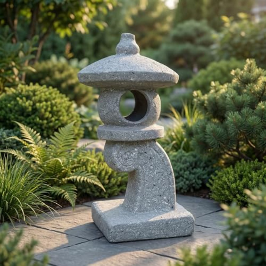 Patung Pagoda Zen Bertenaga Su - Outdoor Lighting Japan ulasan dan harga