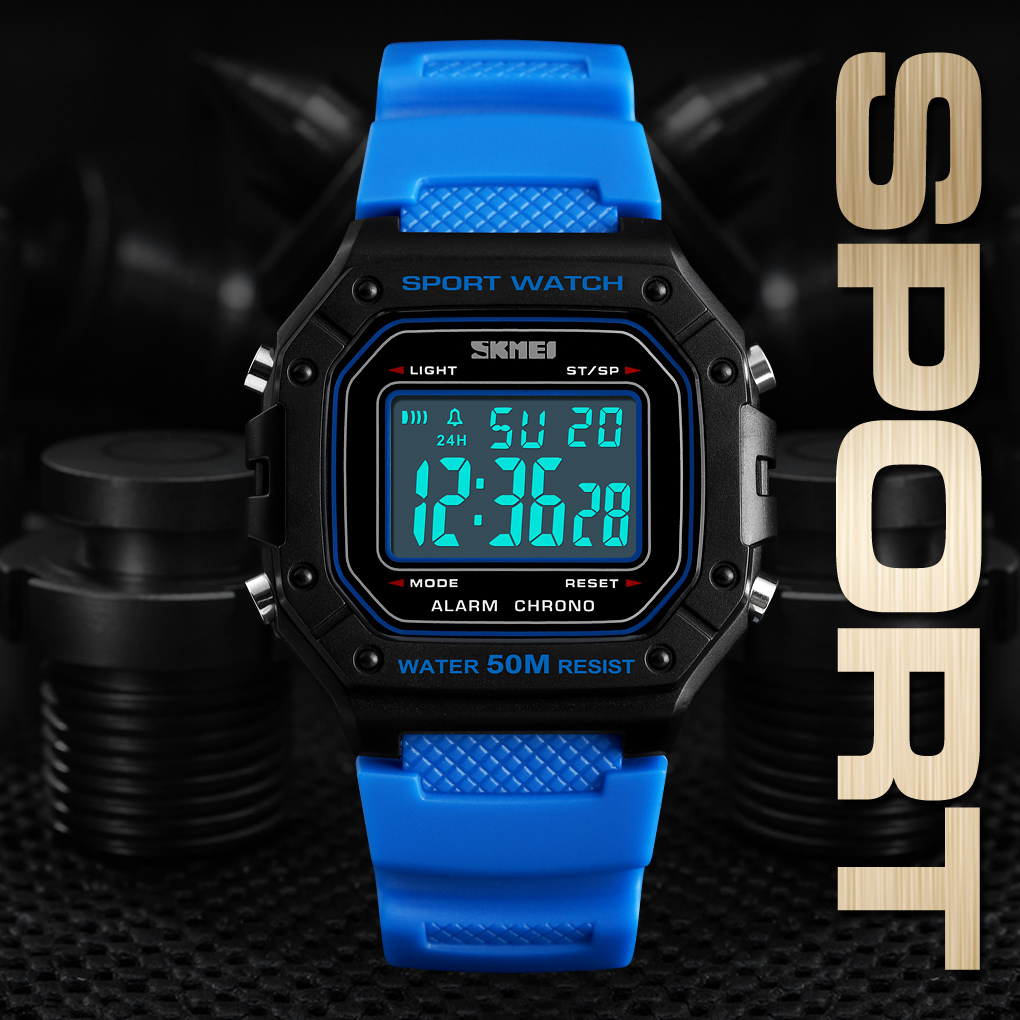 SKMEI 1496 montre homme jam ta - Outdoor Lighting Timer ulasan dan harga
