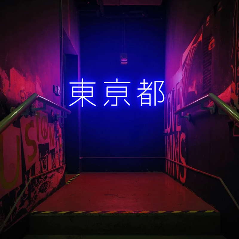 Tanda Neon Tokyo, tanda Neon L - Outdoor Lighting Japan ulasan dan harga