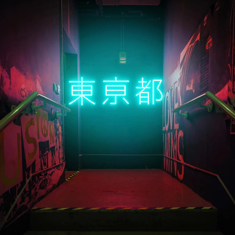 Tanda Neon Tokyo, tanda Neon L - Outdoor Lighting Japan ulasan dan harga