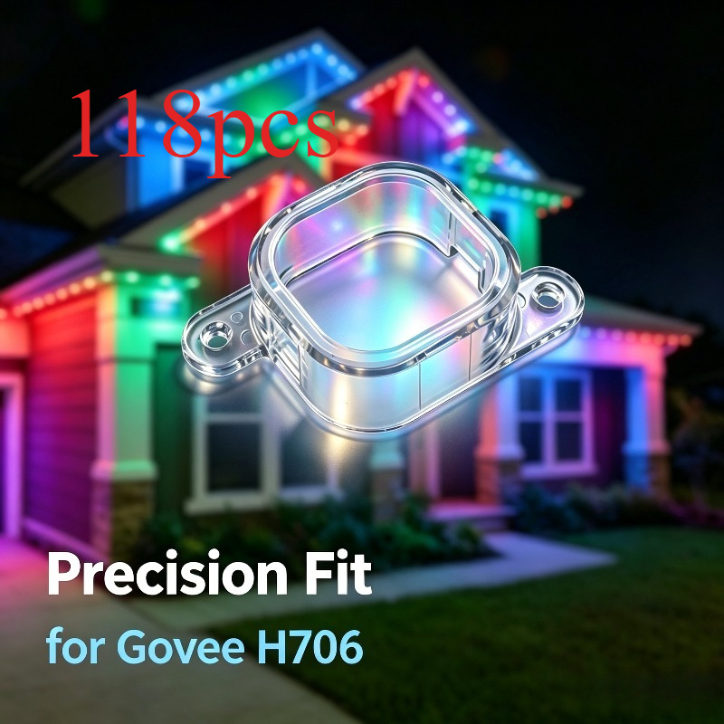 118 buah Klip Lampu LED Transp - Outdoor Lighting Govee ulasan dan harga