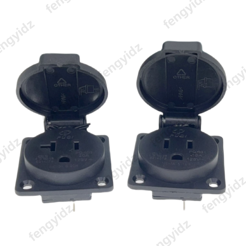 Hitam 125V 15A 20A IP44 CE Ame - Outdoor Lighting Japan ulasan dan harga