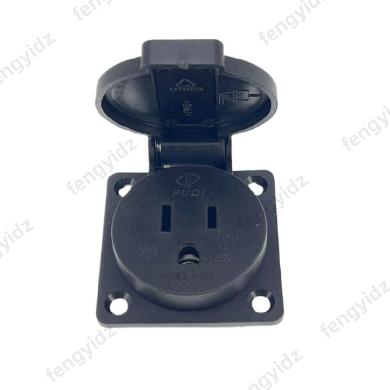 Hitam 125V 15A 20A IP44 CE Ame - Outdoor Lighting Japan ulasan dan harga