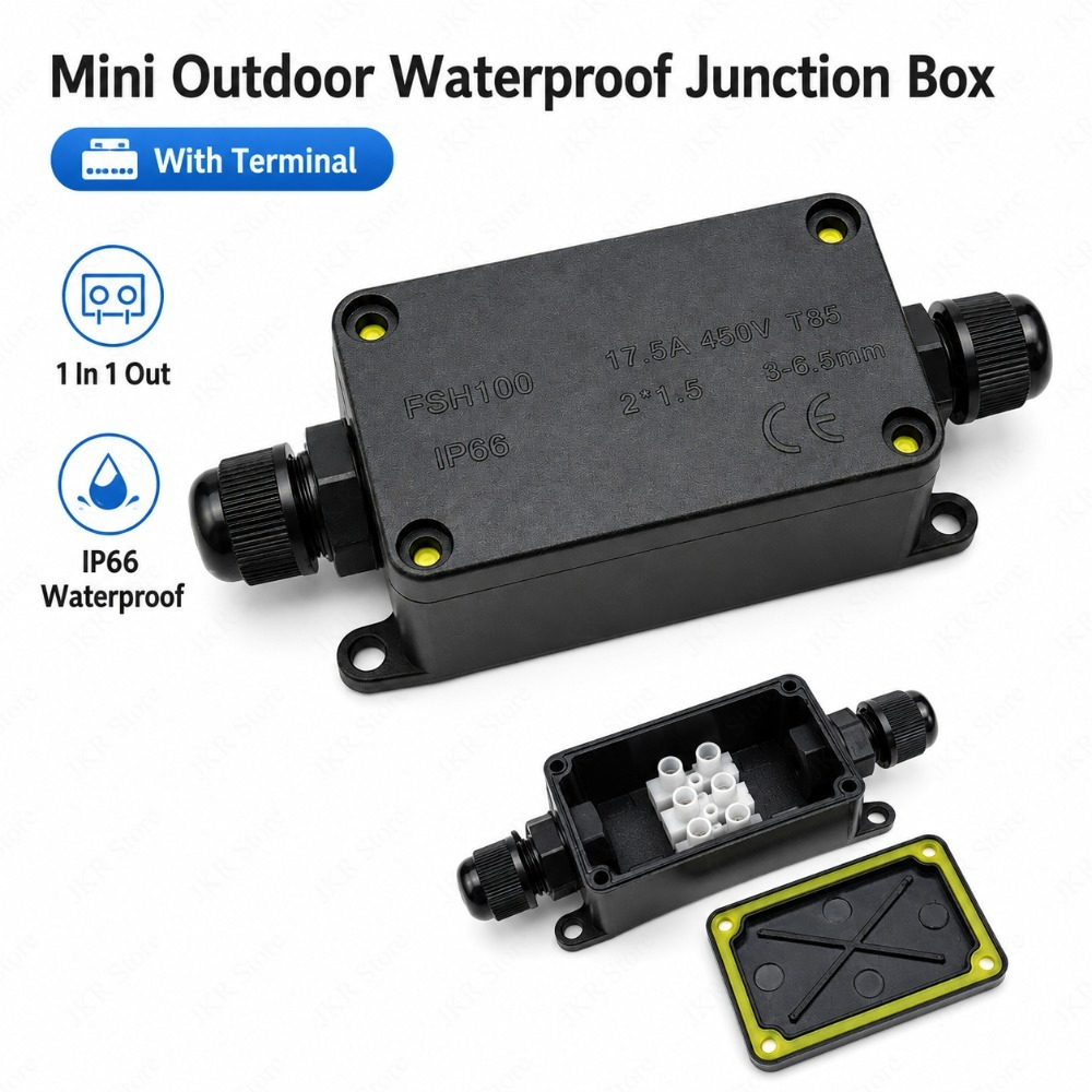 Kotak Sambungan Kabel Luar Rua - Outdoor Lighting Wire Connectors ulasan dan harga