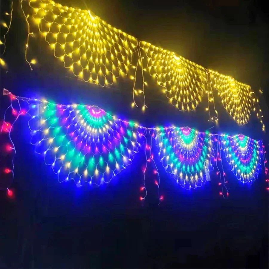 EU/US Plug 3M 3 Merak LED caha - Outdoor Lighting Grid Screen ulasan dan harga