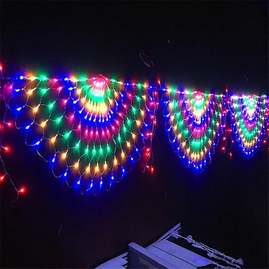 EU/US Plug 3M 3 Merak LED caha - Outdoor Lighting Grid Screen ulasan dan harga