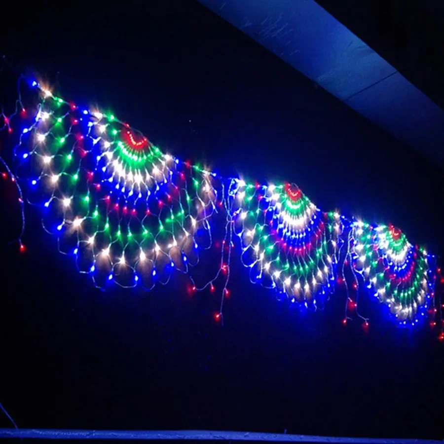 EU/US Plug 3M 3 Merak LED caha - Outdoor Lighting Grid Screen ulasan dan harga