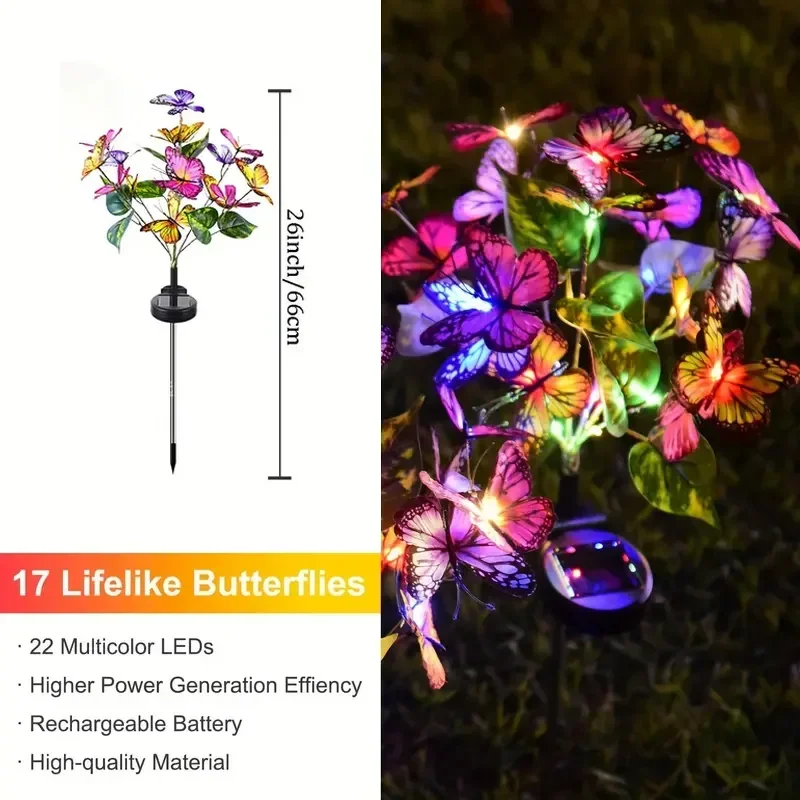 Lampu Taman Kupu-kupu LED Sury - Outdoor Lighting Traditional ulasan dan harga