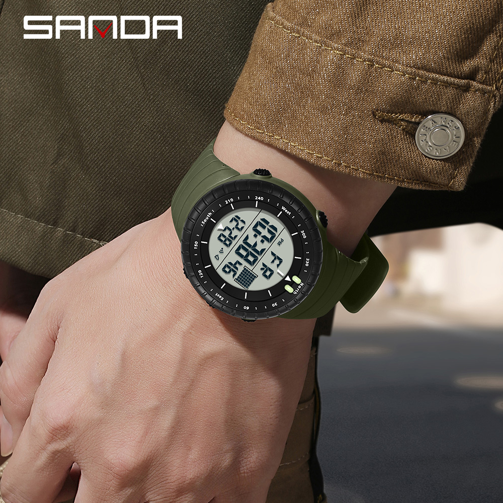 SANDA Jam Tangan Elektronik Pr - Outdoor Lighting Timer ulasan dan harga