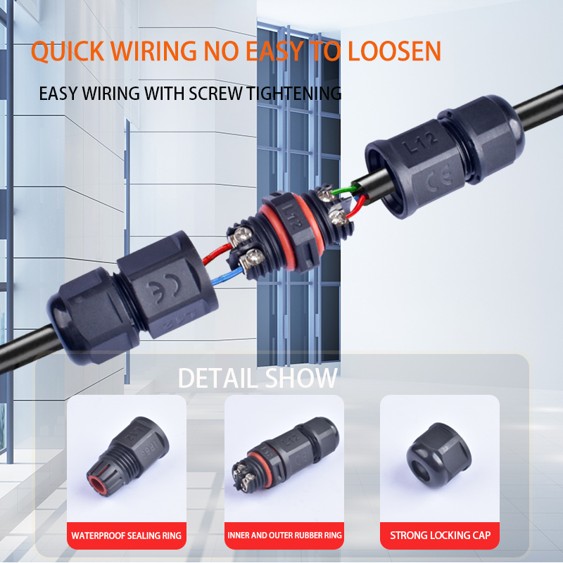 IP68 Konektor Tahan Air Kabel  - Outdoor Lighting Wire Connectors ulasan dan harga