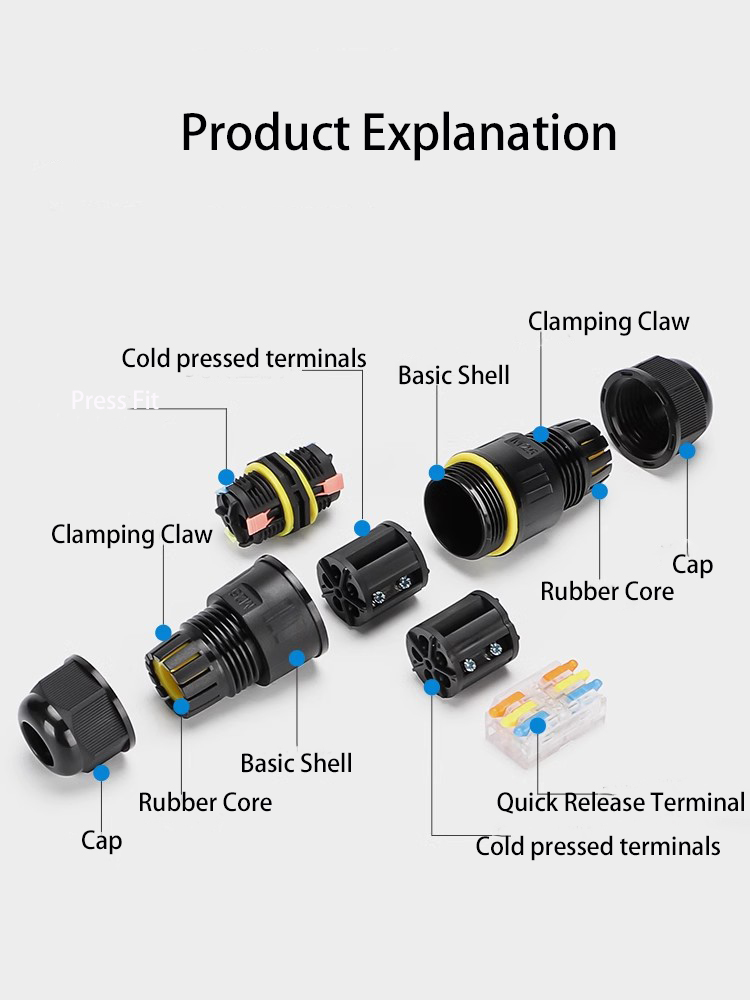 Kotak Sambungan Kabel Listrik  - Outdoor Lighting Wire Connectors ulasan dan harga