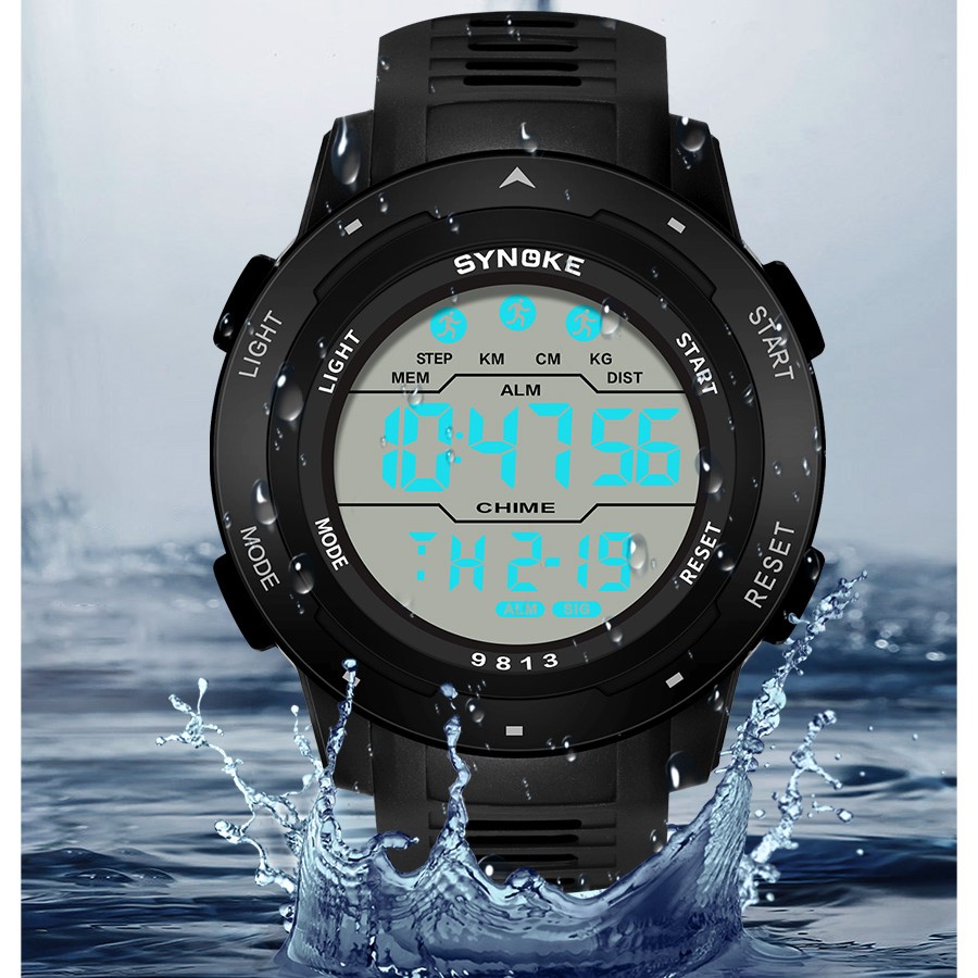 Synoke Jam Tangan Pasangan Jam - Outdoor Lighting Timer ulasan dan harga