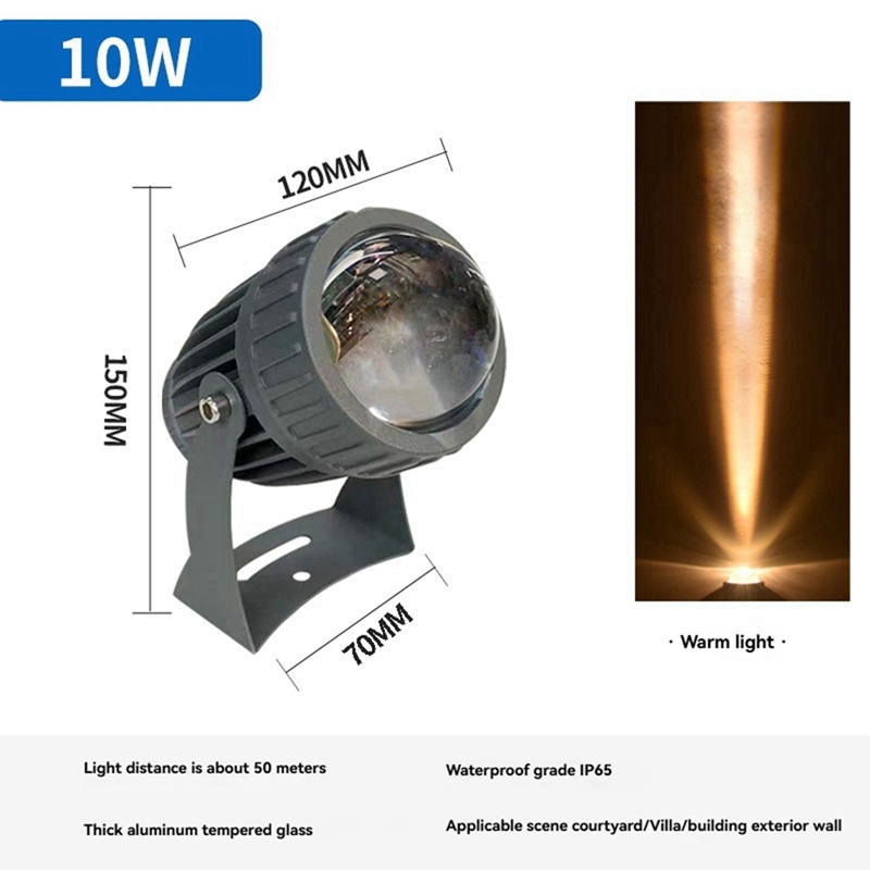 Lampu Sorot Taman LED Luar Rua - Outdoor Lighting Spotlight ulasan dan harga