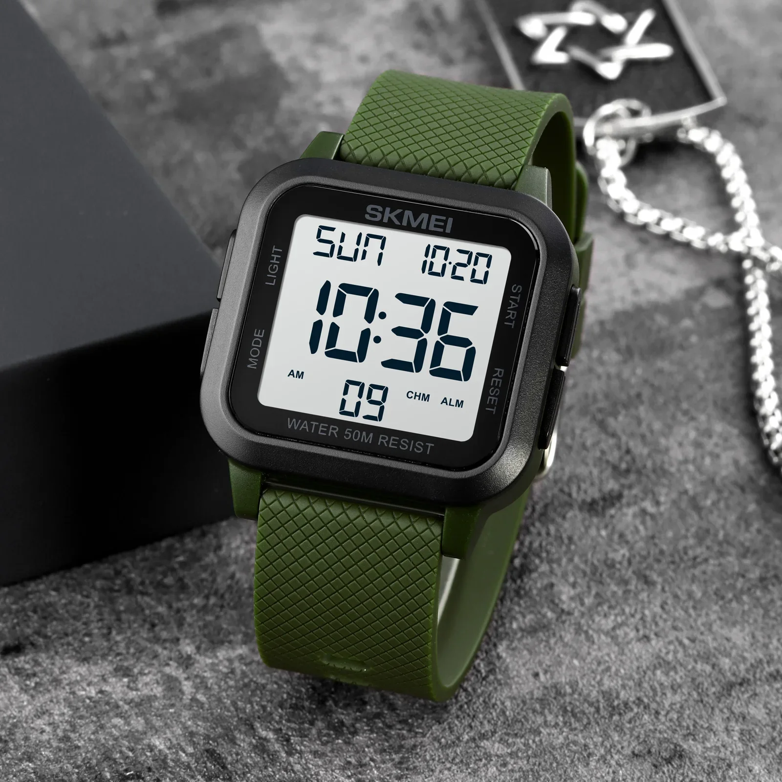 SKMEI1894 jam Alarm Chrono pri - Outdoor Lighting Timer ulasan dan harga