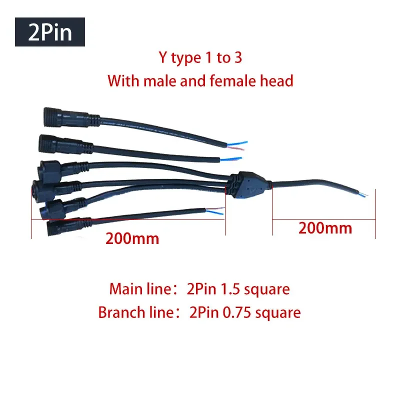 Adaptor Splitter kawat, kabel  - Outdoor Lighting Wire Connectors ulasan dan harga