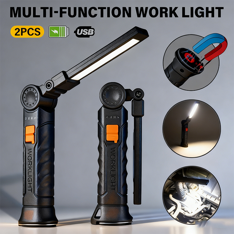 Senter LED COB Portabel Lampu  - Outdoor Lighting Setup ulasan dan harga