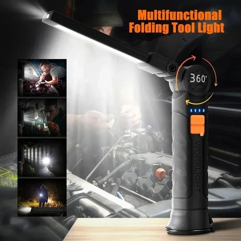 Senter LED COB Portabel Lampu  - Outdoor Lighting Setup ulasan dan harga