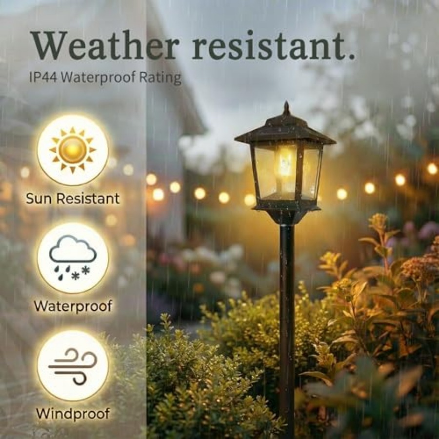 Lampu Tiang Tenaga Surya Luar  - Outdoor Lighting For Patio ulasan dan harga