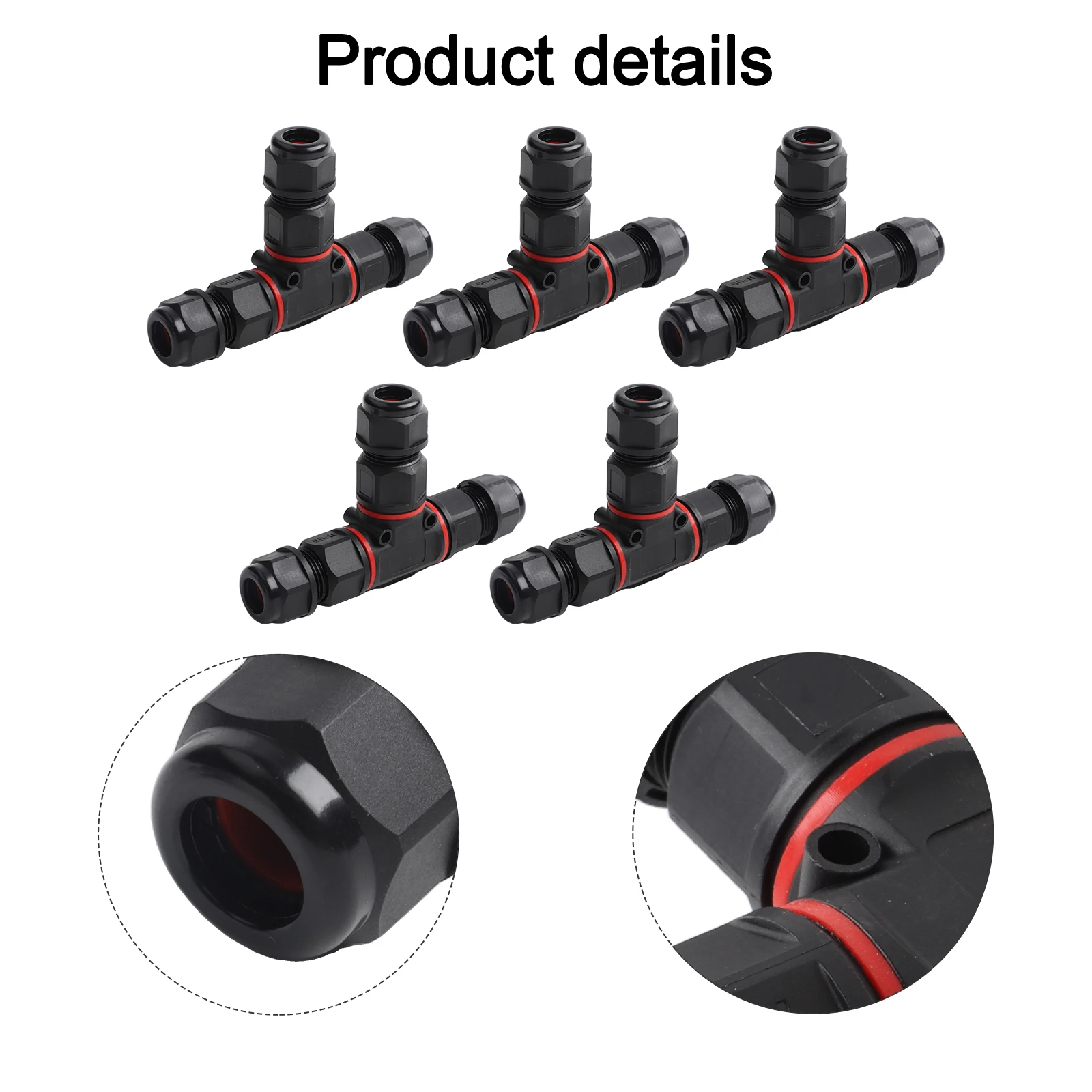 5Pcs Kotak Sambungan Kabel Ben - Outdoor Lighting Wire Connectors ulasan dan harga